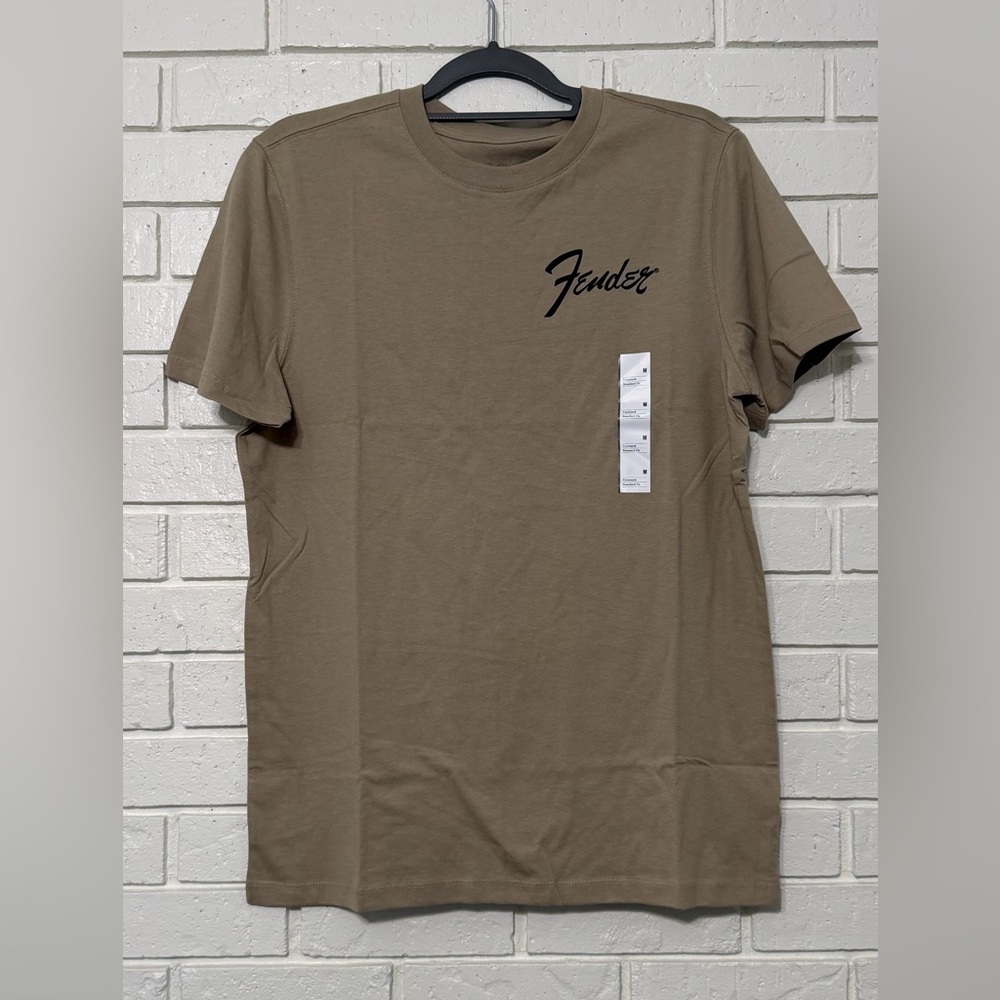 Men’s Goodfellow X Fender collab shirt. Medium. NWT